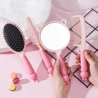 🍉Set lược hồng 4 món xinh xắn tiện dụng🍉