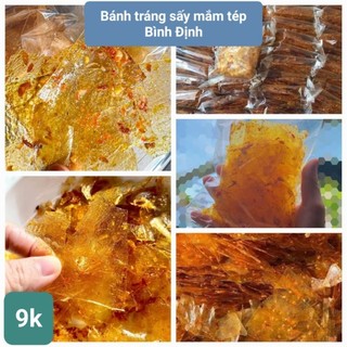 Bánh tráng sấy mắm tép Bình Định
