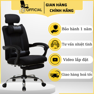 [Mua lẻ giá sỉ] Ghế xoay văn phòng, ghế game, ngả lưng, nệm lưới có gác chân !
