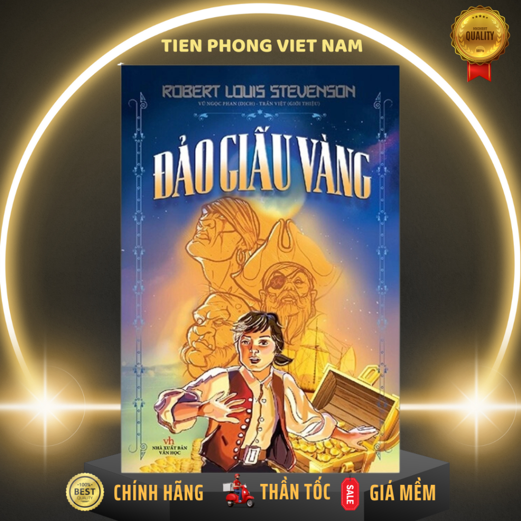 Sách - Đảo Giấu Vàng - Tân Việt