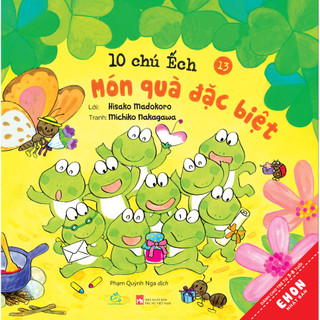 Sách Combo Ehon Nhật Bản 10 Chú Ếch Phần 3 - TB 2024 (Tập 13 - 18)