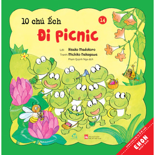 Sách Combo Ehon Nhật Bản 10 Chú Ếch Phần 3 - TB 2024 (Tập 13 - 18)