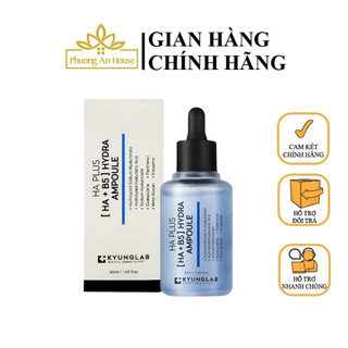 Tinh chất serum kyung lab ha plus hydra ampoule căng bóng da cấp ẩm phục hồi 50ml - phuonganhouse