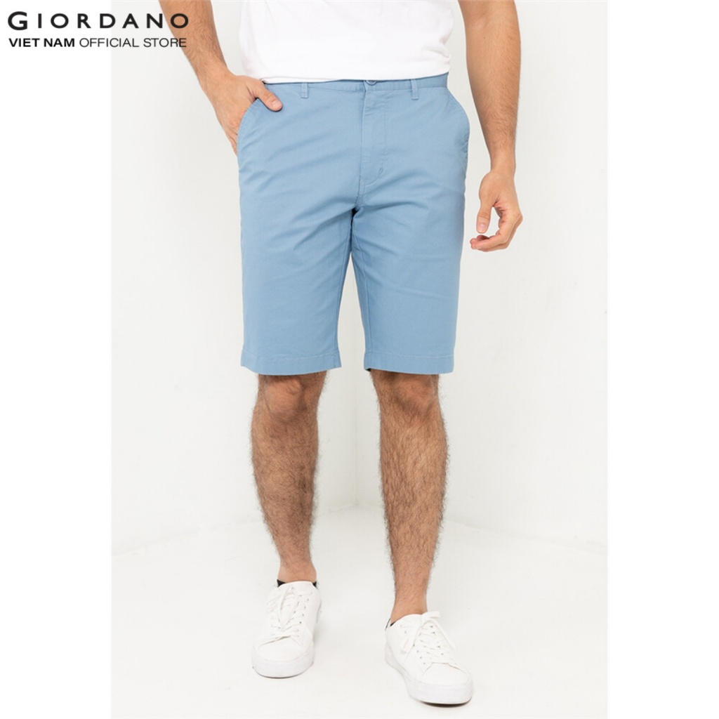 Quần Shorts Khaki Nam Giordano 01103202