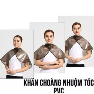 Áo choàng da cắt uốn nhuộm tóc