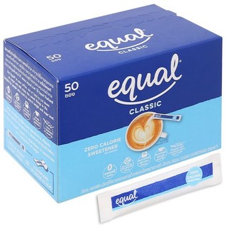 Đường ăn kiêng Equal Classic hộp 50g (50 gói x 1g)