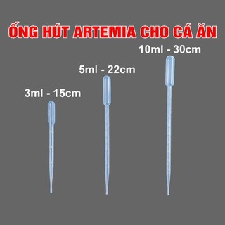 Ống hút artemia cho cá ăn - 3ml 5ml 10ml