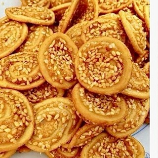 500g bánh tai heo mè giòn