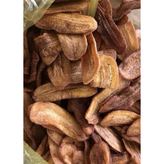 500gr chuối sấy mộc không đường giòn tan
