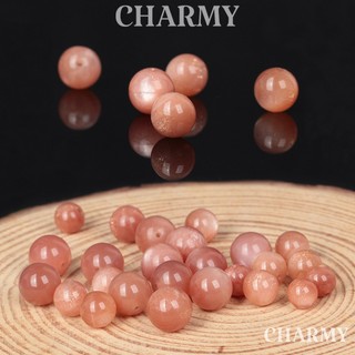 Hạt Đá Mặt Trời Sunstone phụ kiện làm vòng đá phong thủy - Charmy