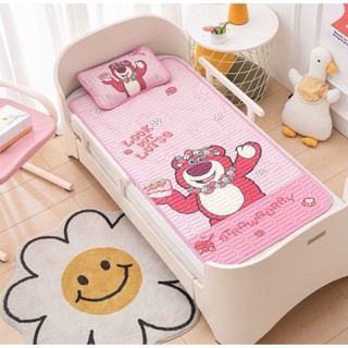 Chiếu điều hòa lụa cao su non cho bé