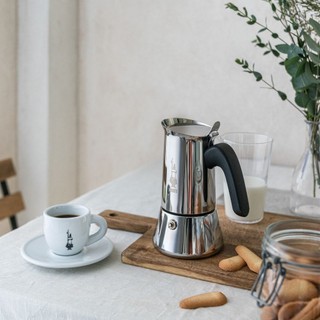 Ấm pha cafe kiểu Ý Bialetti Venus 4, 6, 10 cup (dùng được cho bếp từ)