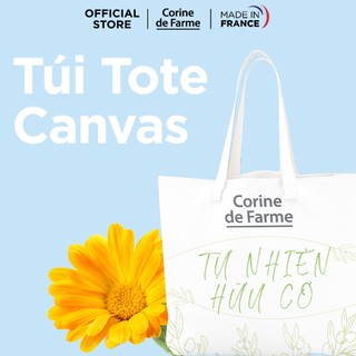  Túi Tote vải canvas cao cấp CORINE DE FARME