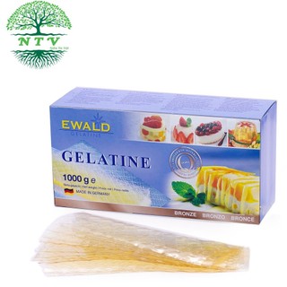 Gelatin ewald dạng lá