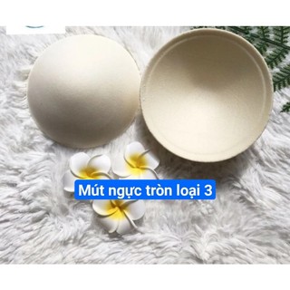 Mút Ngực Áo Bikini 1 Cặp Gồm 2 Cái ( mút tròn mỏng màu trắng)