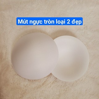 Mút Ngực Áo Bikini 1 Cặp Gồm 2 Cái ( mút tròn mỏng màu trắng)