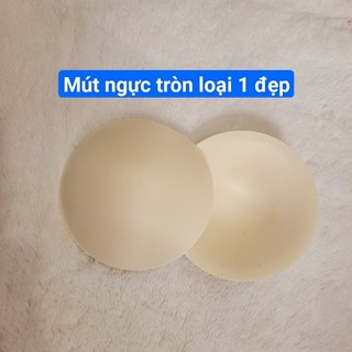 Mút Ngực Áo Bikini 1 Cặp Gồm 2 Cái ( mút tròn mỏng màu trắng)