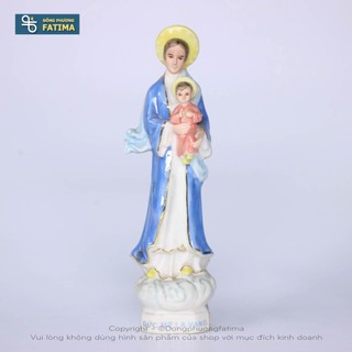 Tượng Sứ Đức Mẹ La Vang 13Cm - Tượng Công Giáo Đông Phương Fatima(NCDS-0178)