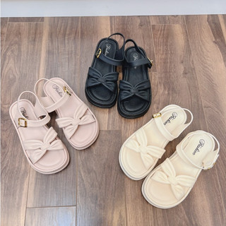 Dép sandal thắt nơ, dép quai hậu thắt nơ, dép đi học, chọn chuẩn size, SAKI