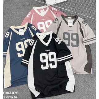   Mã FATREND26 giảm đến 30k tối đa 99k  áo thun nam nữ,logo số 99 đủ màu đủ sai,chất cotton,mặc thoả mái lắm luôn ạ,hhn. 
