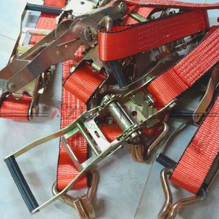 Hàng bãi - đầu tăng đơ và móc bản 5cm 5 tấn