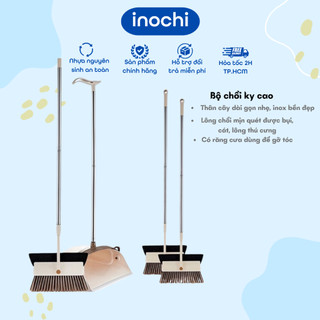 Bộ chổi & ky đa năng inochi nhựa nguyên sinh an toàn,quét nhà hốt rác, quét nước, quét mạng nhện