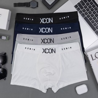 Combo 4 Quần Sịp Đùi Xcon cao cấp chất vải thun lạnh mặc cực kì thích, Quần Boxer Nam mẫu T7