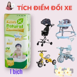  1 bịch tã Kitin Natural đủ size Dán và Quần 
