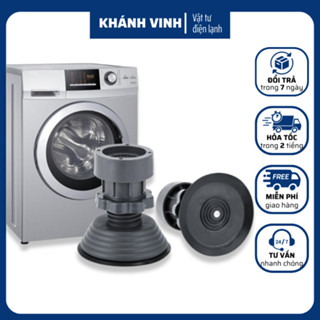  Bộ 4 chân đế chống rung chân đỡ đa năng chống rung lắc máy giặt đời mới chân đỡ đa năng máy giặt tủ lạnh 