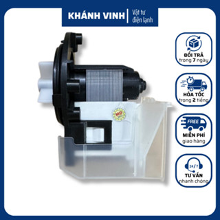 [Hàng zin] Bơm xả thoát nước máy giặt cửa ngang loại bắt vít, Bơm xả máy giặt LG, Samsung, Electrolux bắt vít