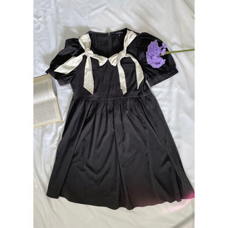 đầm đen dáng babydoll