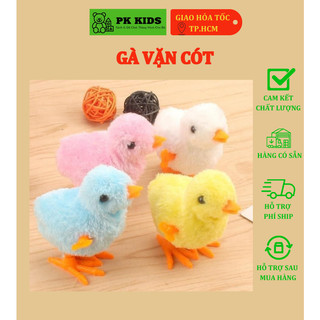 Đồ chơi gà con vặn dây cót, gà dây cót biết chạy vui nhộn cho bé