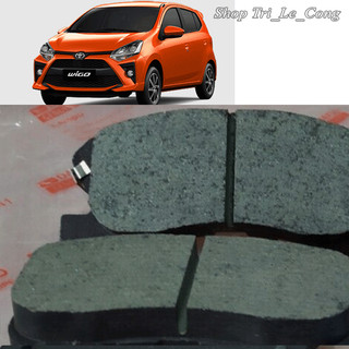 Bố thắng trước Toyota Wigo đời 18-24 Bộ sau một đôi má phanh đĩa guốc tang trống đùm càng xe hơi ô tô 2019 2020 2022