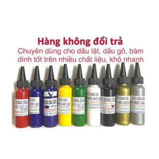 Mực đóng dấu date trên mọi chất liệu lọ 60 ml