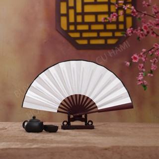 Quạt Vải Lụa Thân Tre Tự Vẽ DIY - Quà Tặng Độc Đáo cho Sự Kiện và Quạt Múa