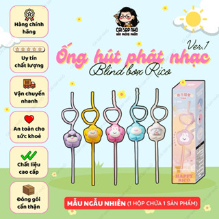 Ống Hút Phát Nhạc Hot Trend Nhân Vật Dễ Thương 4 - Link Mới, Link Cũ 1K Lượt Bán