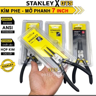 Kìm mở phe STANLEY Mỹ 7 inch | Kìm tháo phanh cao cấp đủ phân loại trong ngoài, mũi thẳng mũi cong | Kìm phanh phe cài