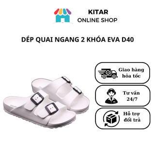 Sale off - Dép quai ngang 2 khóa EVA D40
