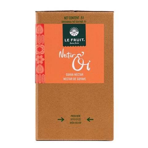 NECTAR ỔI #LEFRUIT - Hộp 5L