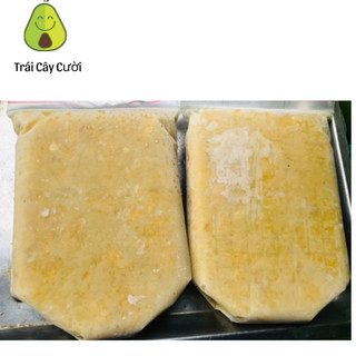 [Hỏa tốc HCM]  Cơm sầu riêng đông lạnh nguyên chất -1kg