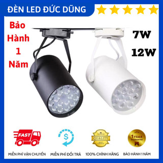 Đèn Rọi Ray, Đèn Led Rọi 7W 12W Mắt Trâu Các Loại Vỏ Trắng, Đen (Ánh Sáng Trắng Vàng)
