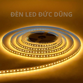 Cuộn led dây dán 5m 12v 2835 - 120 led, 180 led, 240 led / mét có keo 2 mặt ánh sáng trắng, vàng ấm