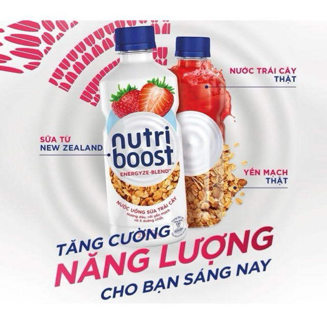 Sữa trái cây Nutriboost chai 297ml