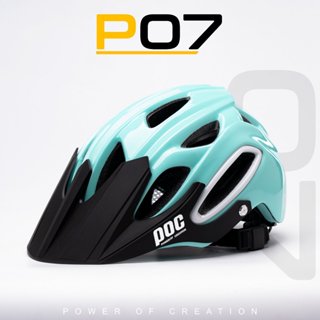 Nón Bảo Hiểm Thể Thao Cao Cấp POC 07 Xanh Mint Cực Đẹp Và Cá Tính, Kèm Bộ Lót, Hộp + Túi Đựng
