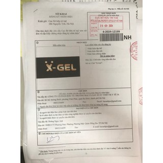 GEL BÔI TRƠN X - GEL