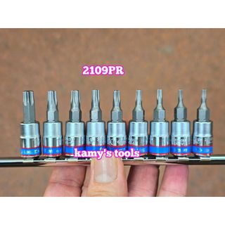 Bộ đầu tuýp lục giác sao bông 9 chi tiết Kingtony model 2109PR