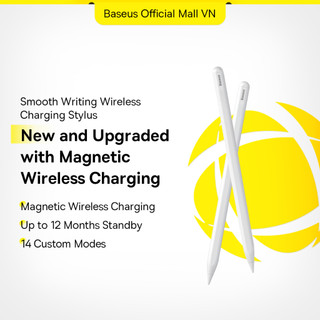 Bút Cảm Ứng Baseus Wireless Charging Stylus Không dây Phiên bản hoạt động Nâng cấp thế hệ thứ hai