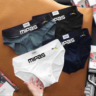 Quần Sip Nam tam giác Mipass sư tử Menswear, Quần Lót Nam cao cấp vải thun lạnh in họa tiết T14
