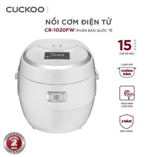 Nồi cơm điện tử cuckoo 1.8 lít cr-1020f hàng mới 100% chính hãng