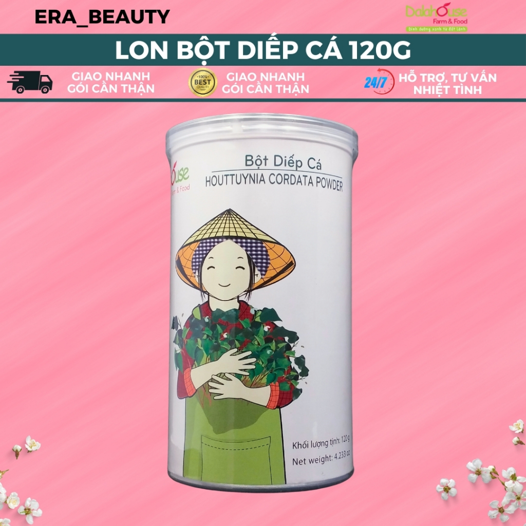 Lon Bột Diếp Cá Dalahouse Hữu Cơ 120g